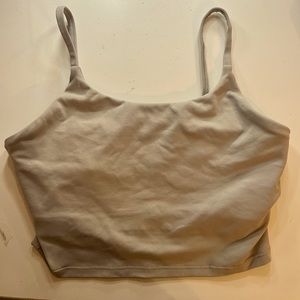 grey amazon workout crop top